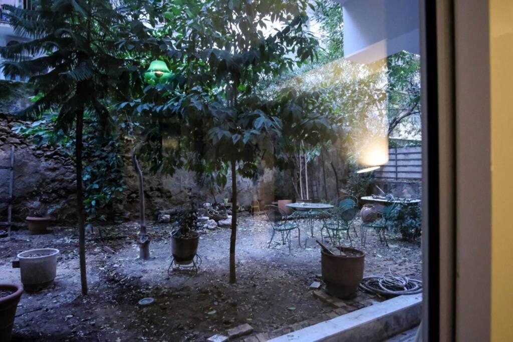Calm And Cozy Flat With Romantic Garden Афіни Екстер'єр фото